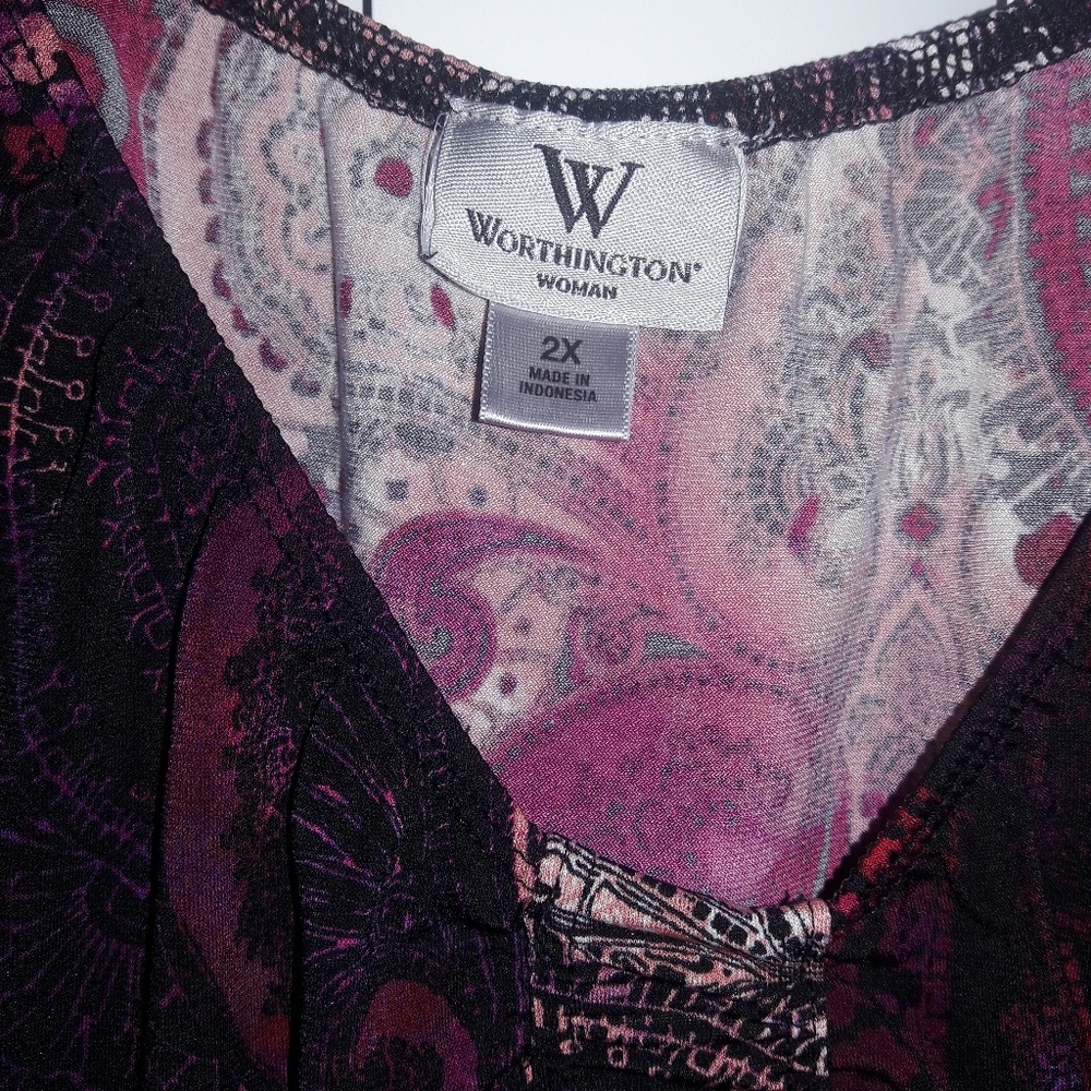 Worthington Plus Size blouse